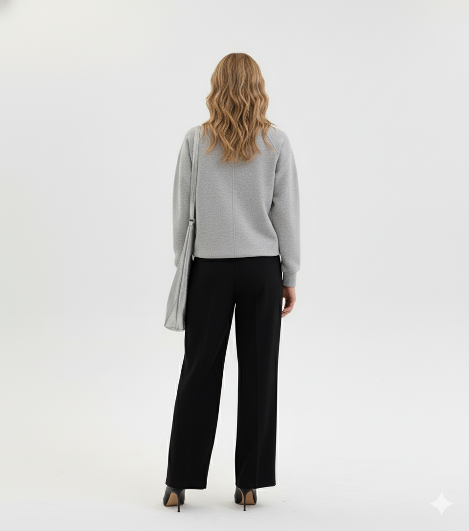 Carolina | Legere Winterweste mit Knopf-Design