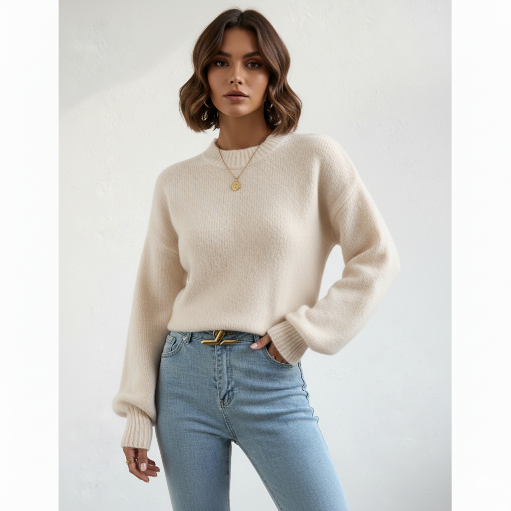 Maudt | Gemütlicher Langarm-Herbstpullover