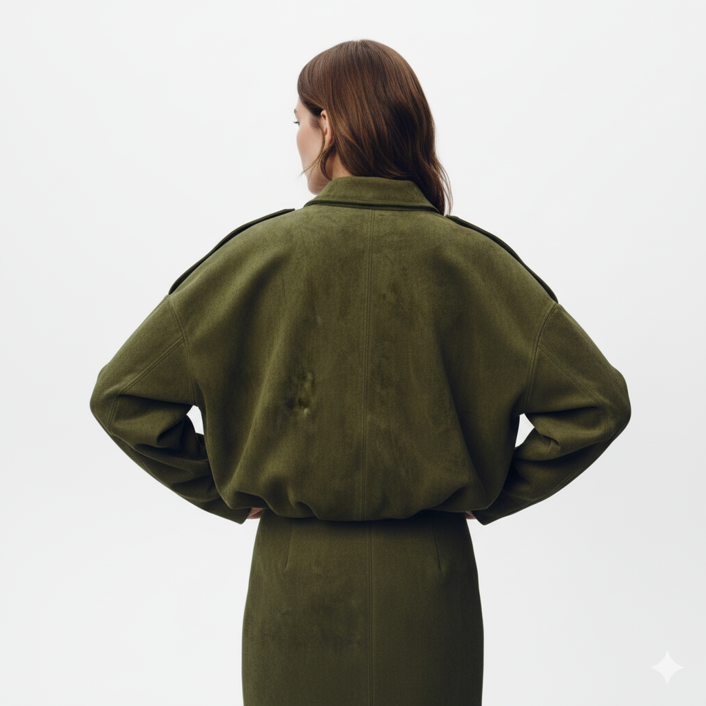 Rosa | Sanfte Wildlederjacke