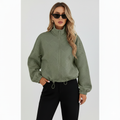 Nadia | Hochkragen Bomberjacke