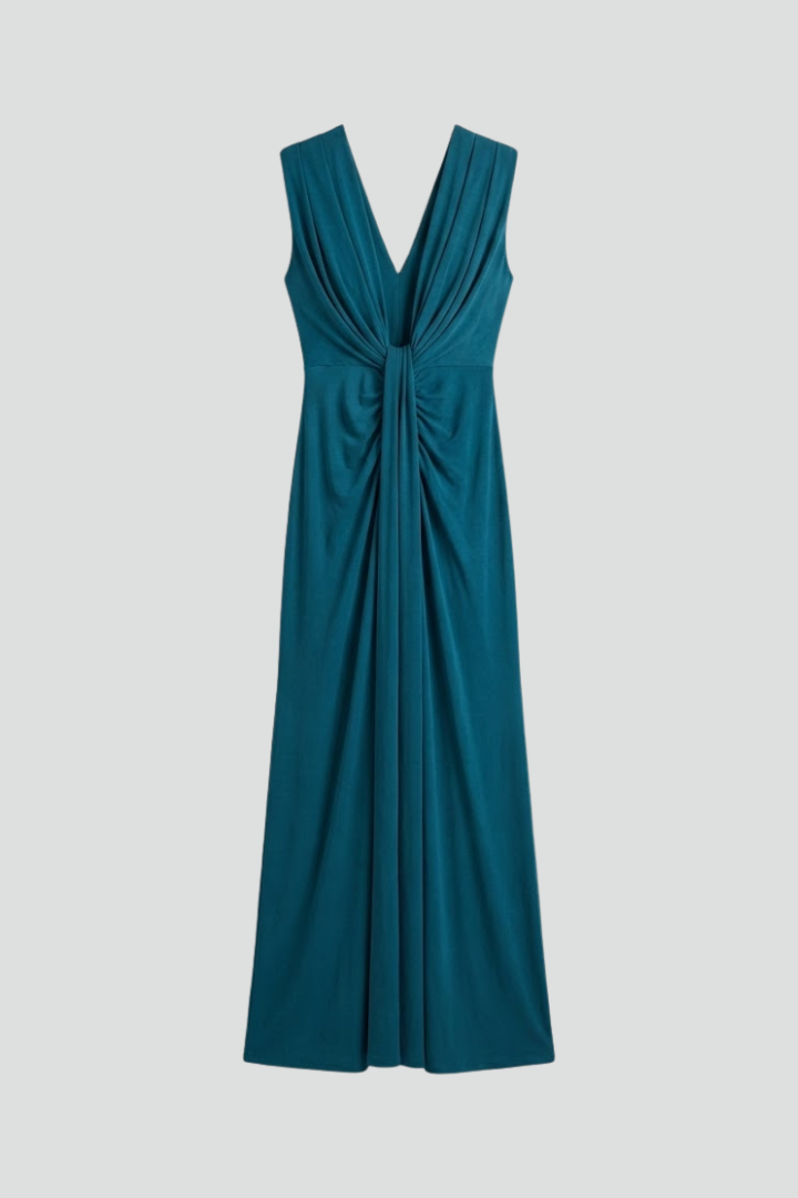 Ismira | Falten-Maxikleid