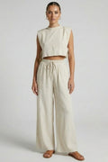 Isolde | Cropped Top & Hose Set