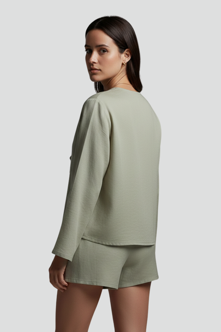 Kiara | Bluse mit V-Ausschnitt