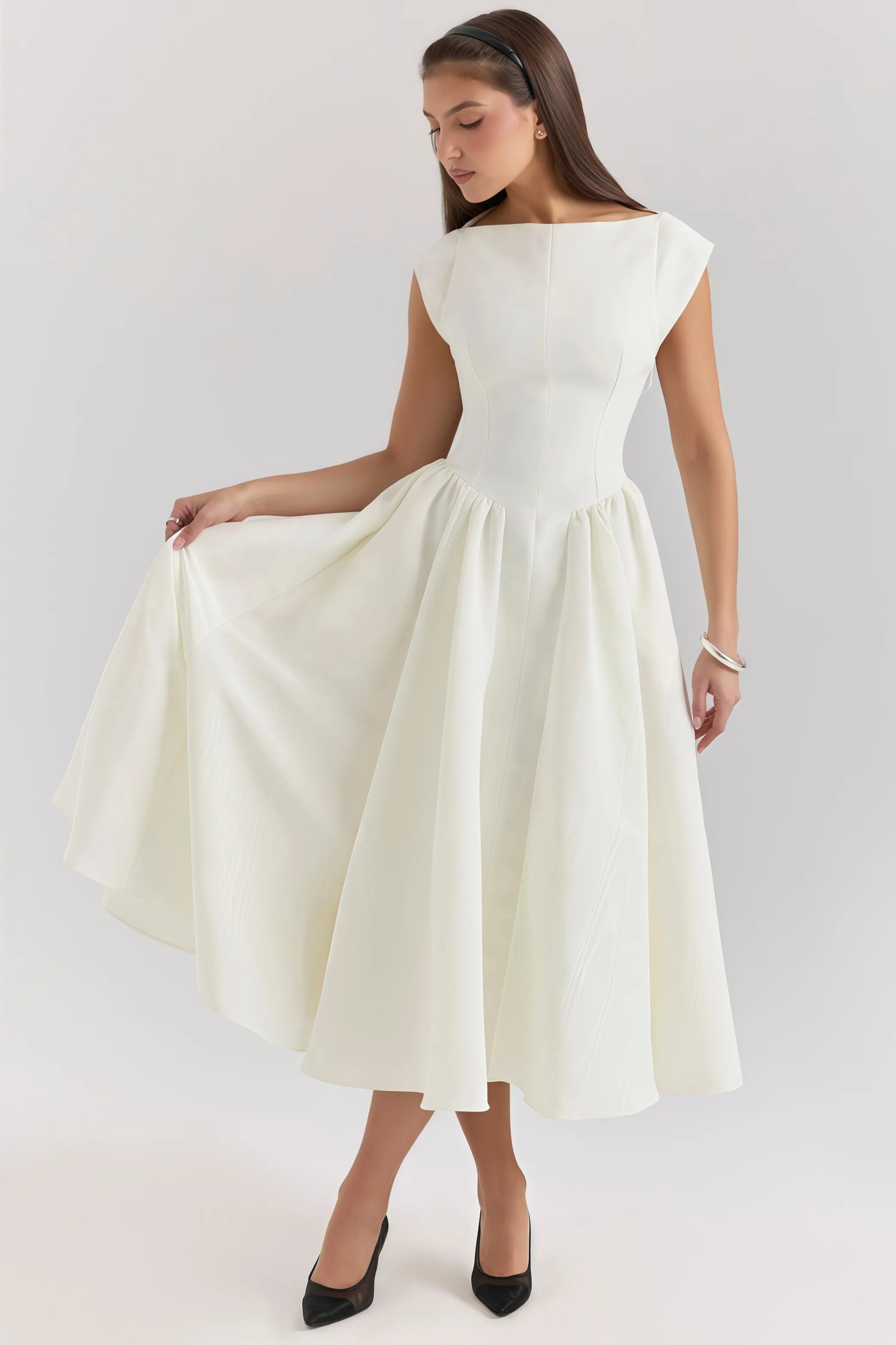 Livia | Elegantes Midi-Kleid