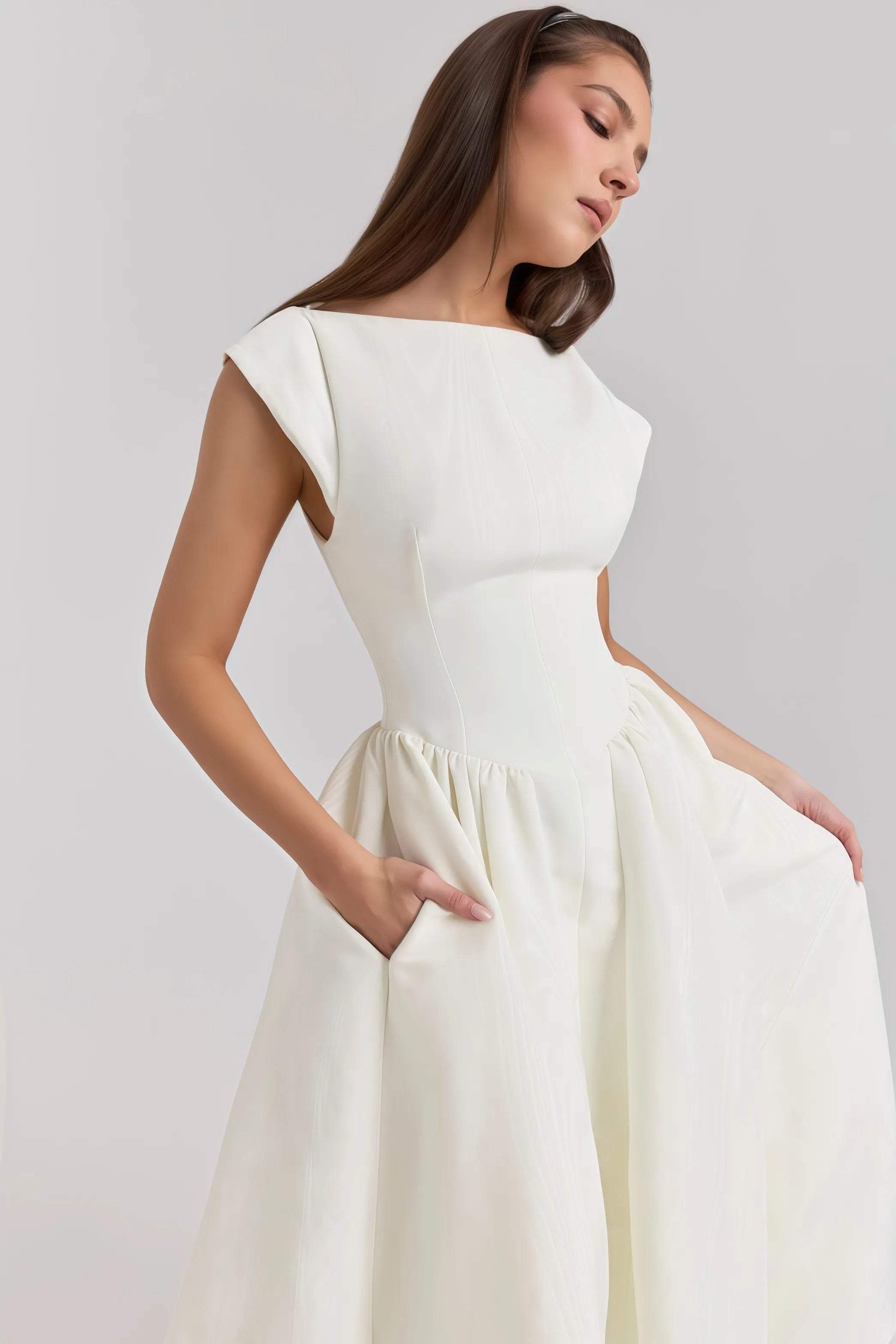 Livia | Elegantes Midi-Kleid