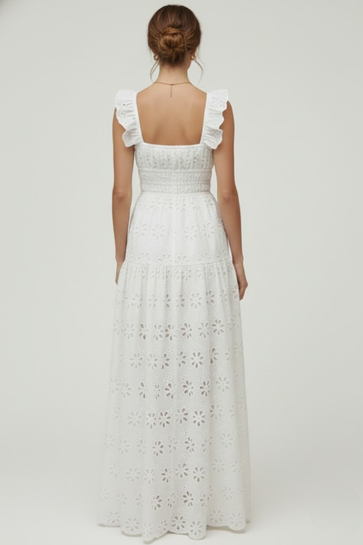 Lucy | Maxi-Kleid mit Schlitz