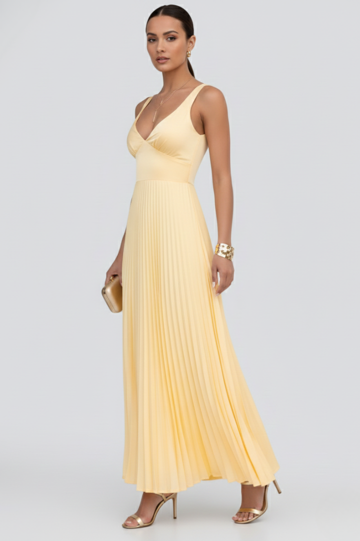 Lysenne | Falten-Festkleid