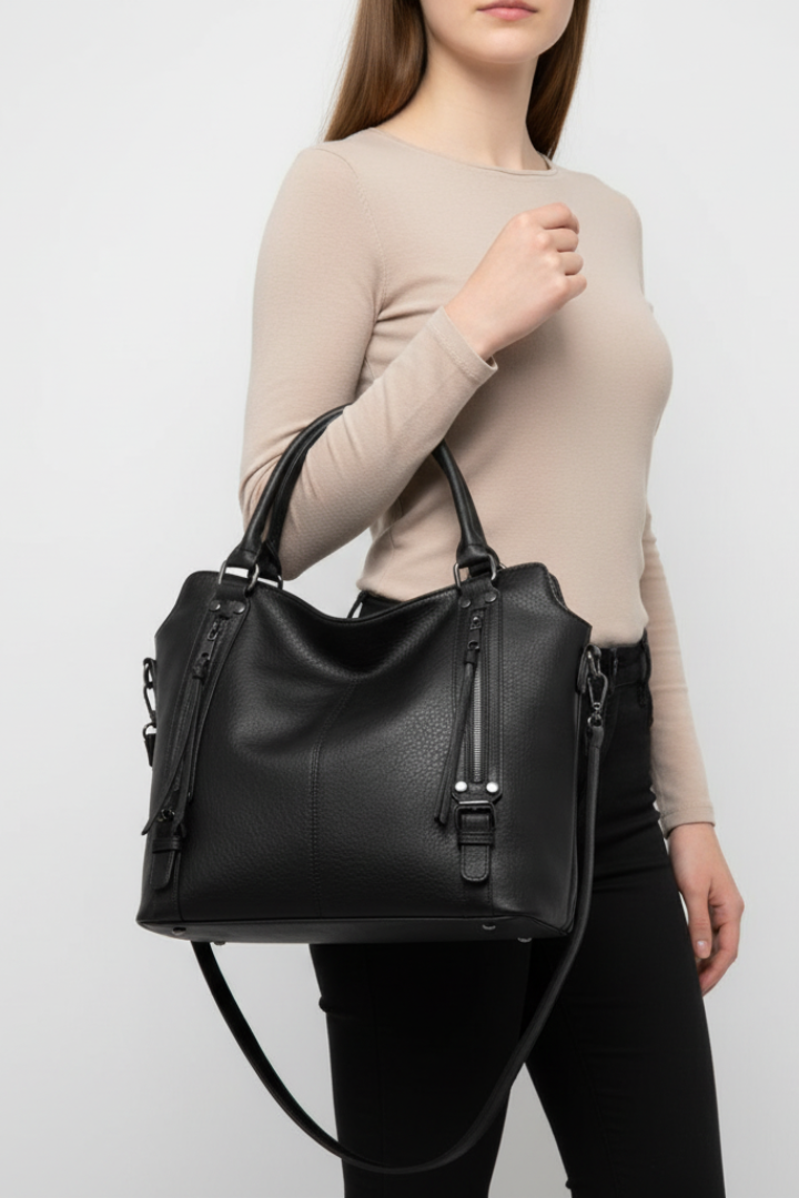 Marvella Shopper-Tasche aus Premium Veganleder - Saliénne