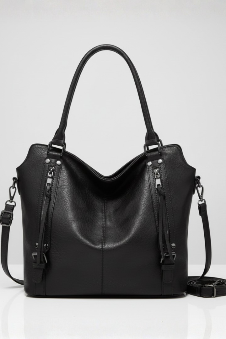 Marvella Shopper-Tasche Detailansicht mit Henkeln | Saliénne