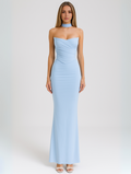 Mireille | Elegantes Strapless Maxi-Kleid
