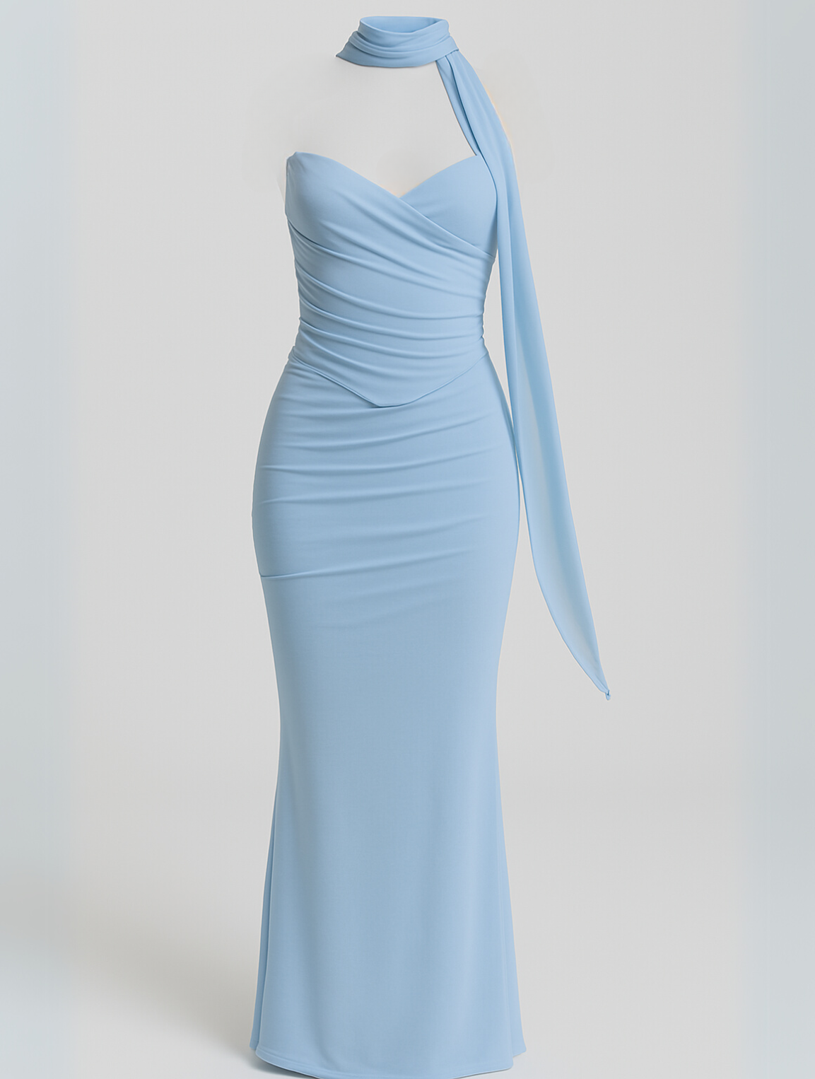 Mireille | Elegantes Strapless Maxi-Kleid