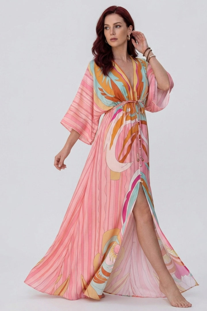 Nerissa | Boho Maxikleid