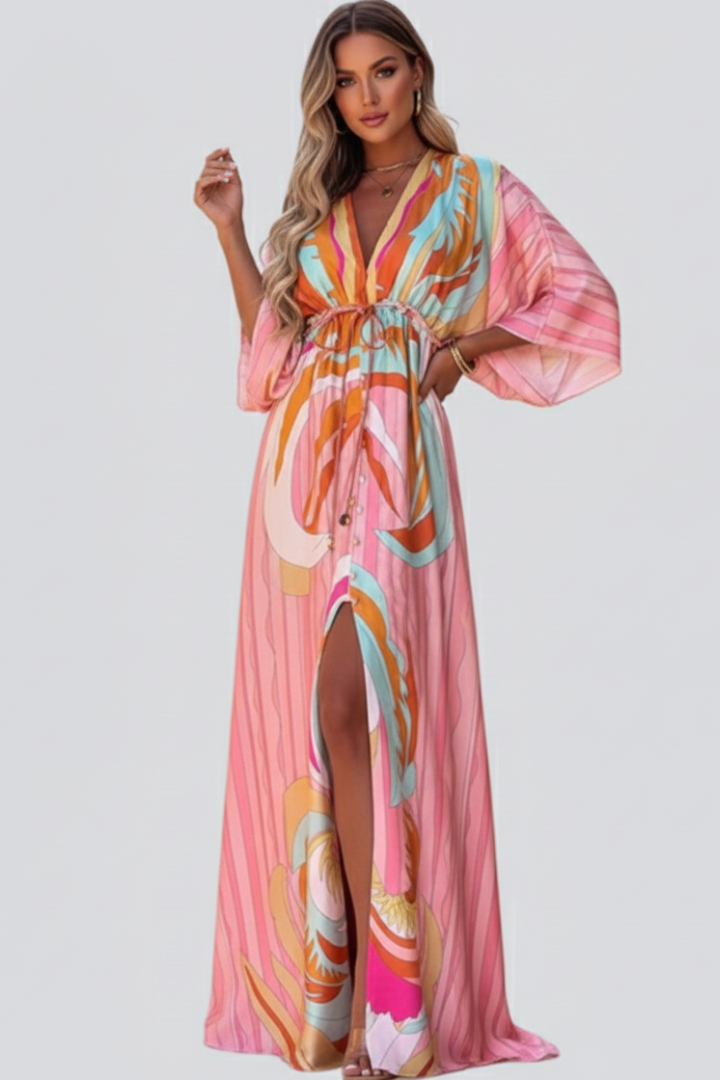 Nerissa | Boho Maxikleid