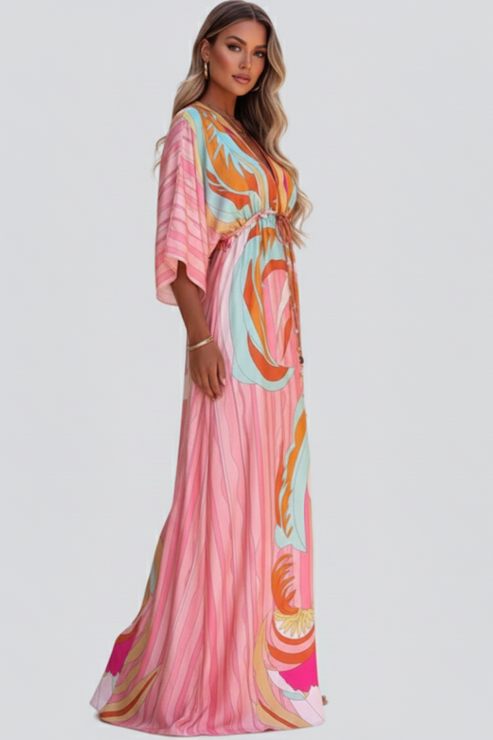 Nerissa | Boho Maxikleid