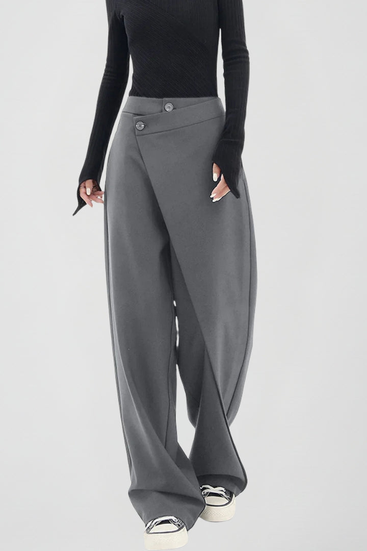 Nevara | Asymmetrische weite Hose