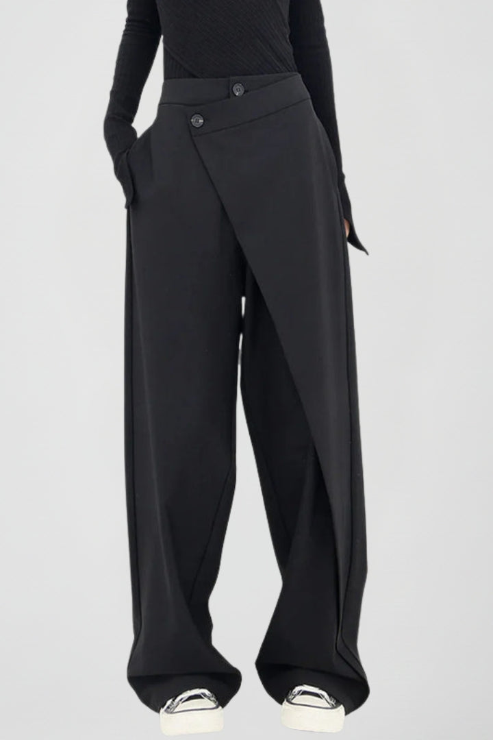 Nevara | Asymmetrische weite Hose