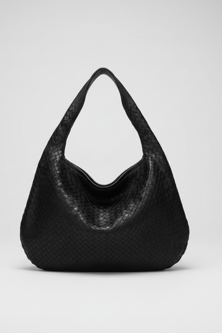 Orvia Geflochtene Tasche Detailansicht der Boho-Verarbeitung | Saliénne