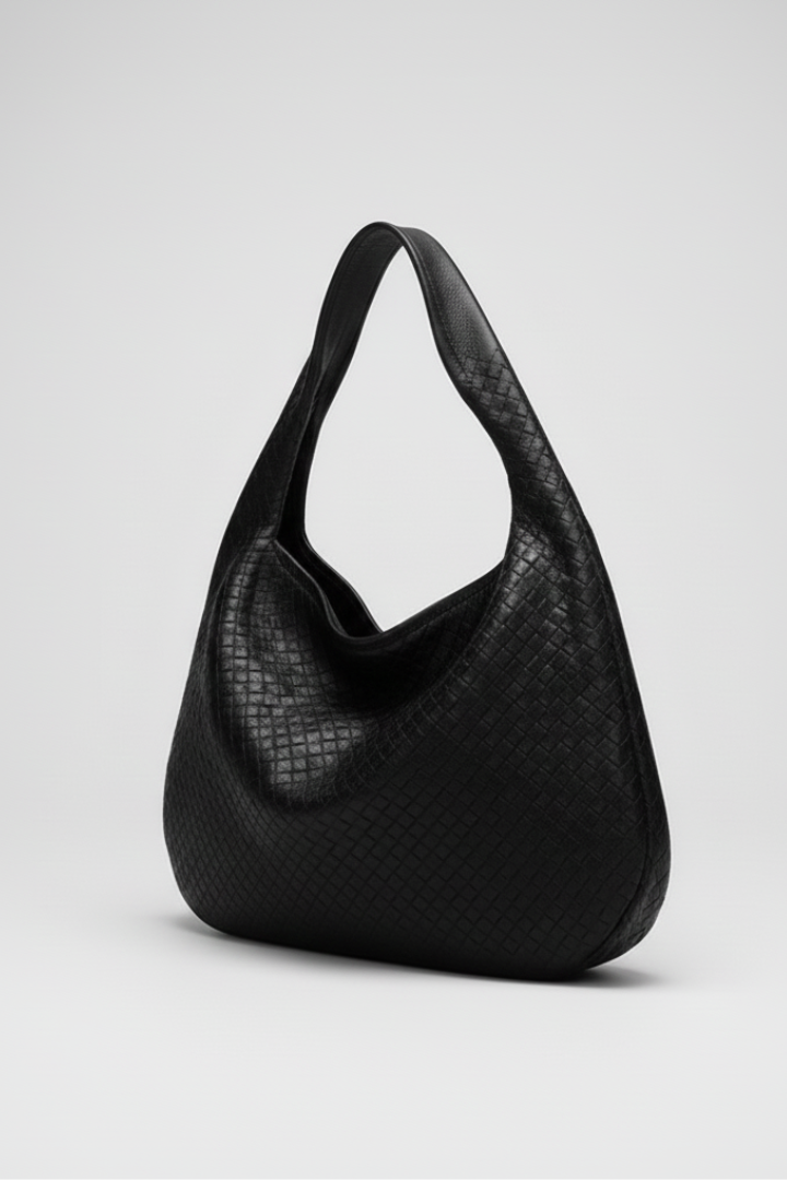 Orvia Boho Hobo-Tasche Innenraum mit Schultergurt | Saliénne