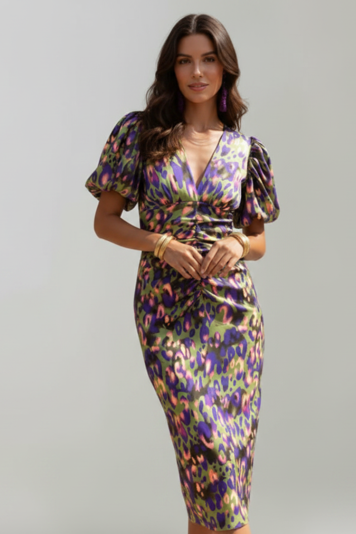 Paisley | Midi-Kleid mit Print