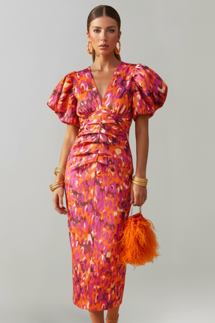Paisley | Midi-Kleid mit Print