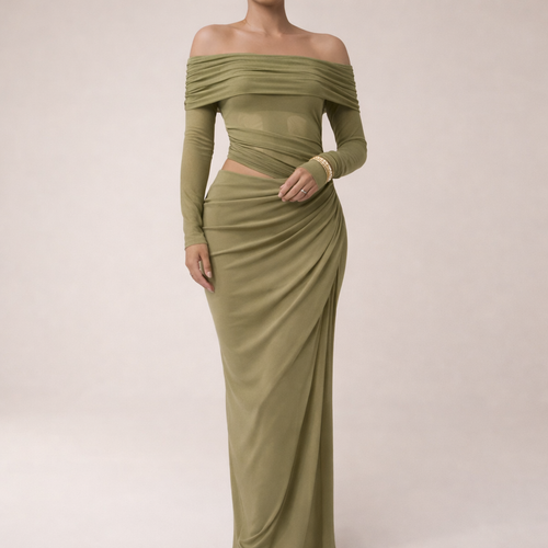 Rosa | Maxi-Kleid