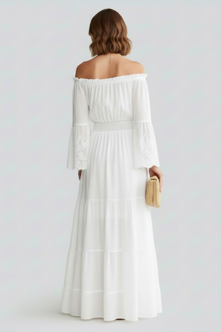 Rosmira | Off-Shoulder Maxikleid