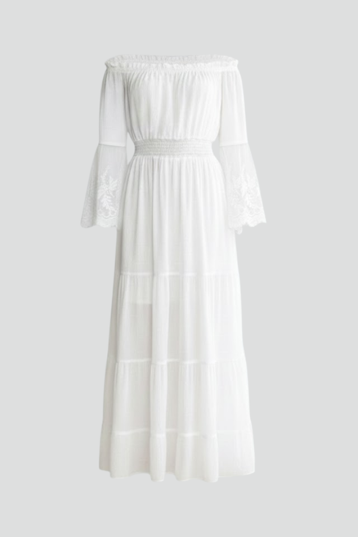 Rosmira | Off-Shoulder Maxikleid