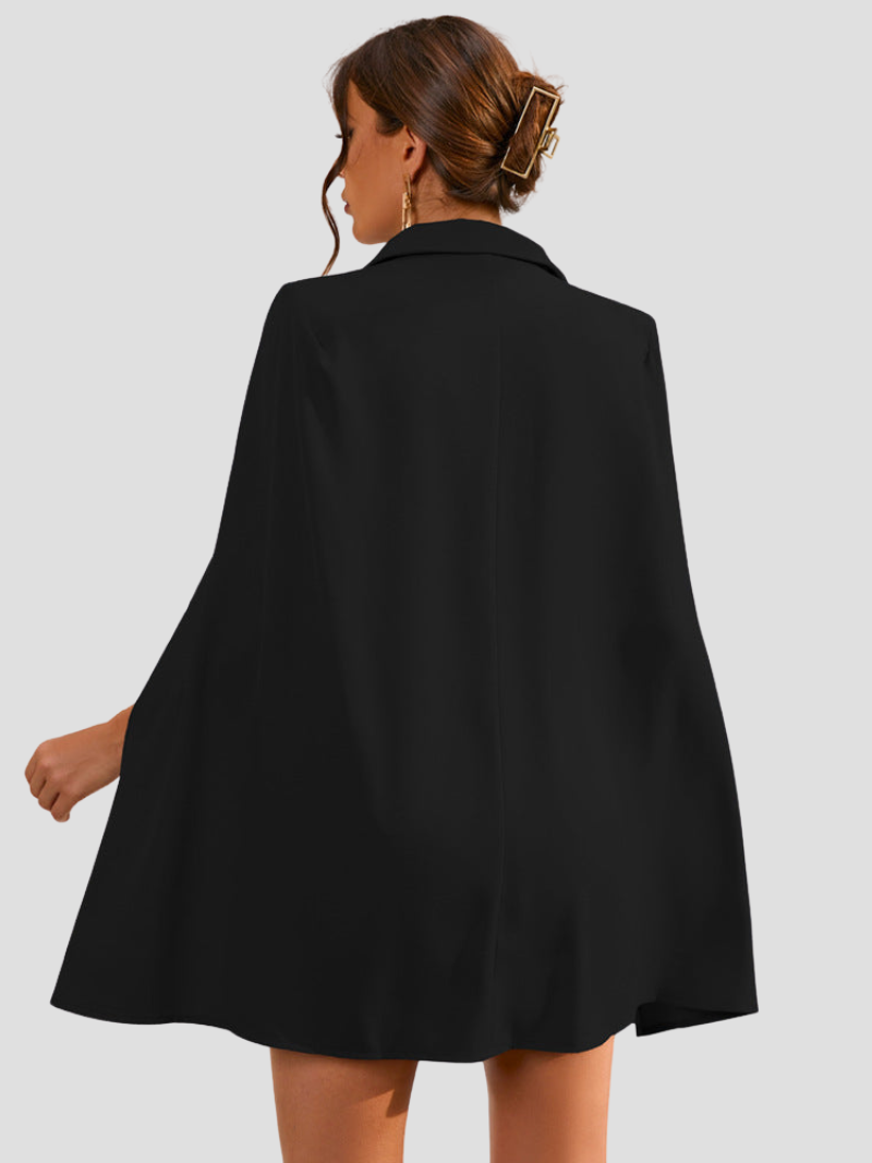 London | Blazer-Kleid mit Goldknöpfen
