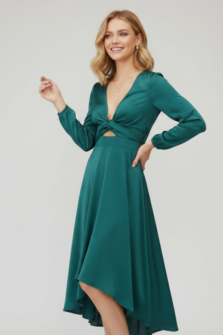 Samantha | Bodycon Midi-Kleid