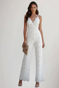 Solara | Spitzen-Jumpsuit
