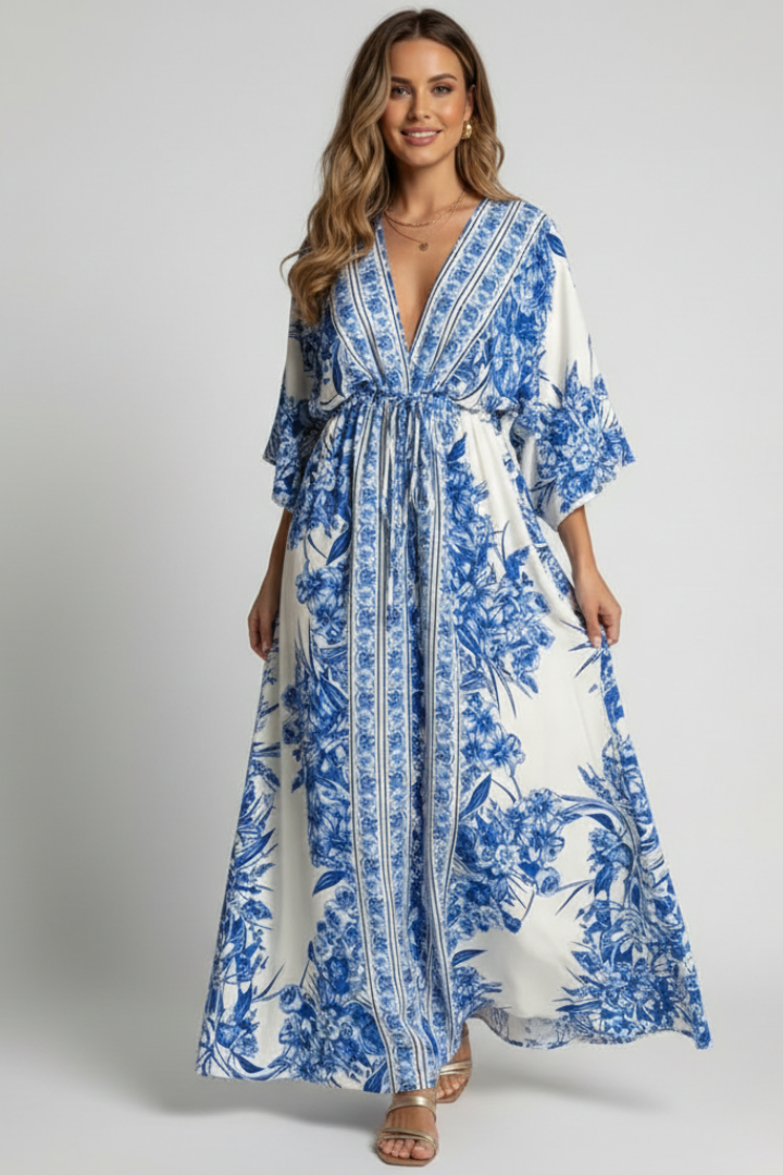 Solenne | Boho Strandkleid