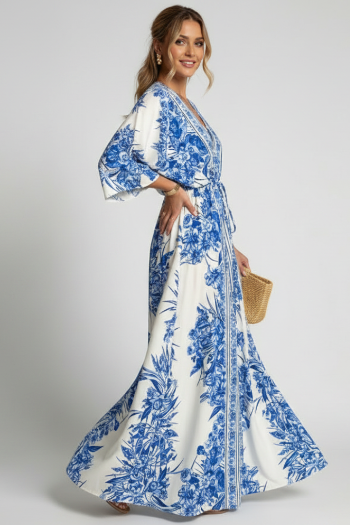 Solenne | Boho Strandkleid