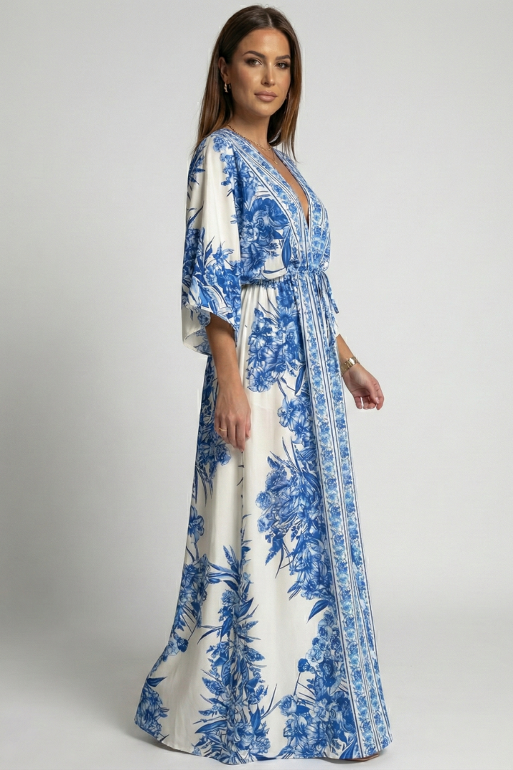 Solenne | Boho Strandkleid