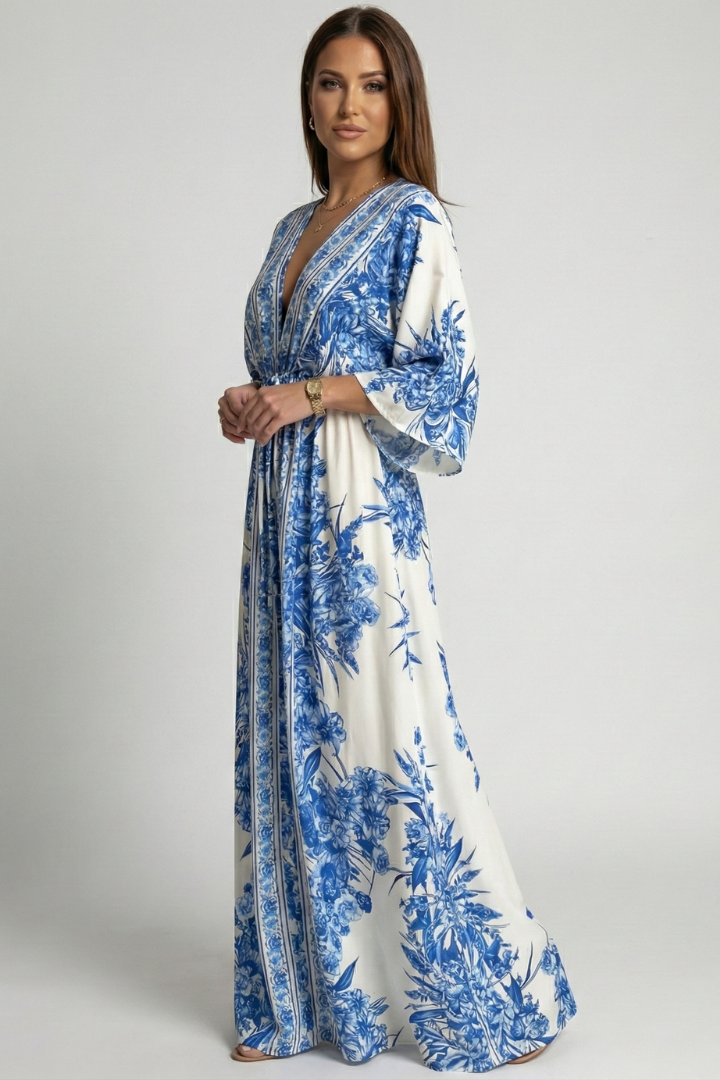 Solenne | Boho Strandkleid