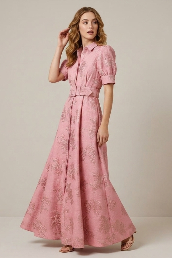 Sylvaine | Blumen-Maxikleid