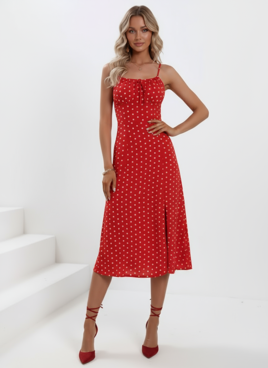 Mia | Punktmuster-Kleid