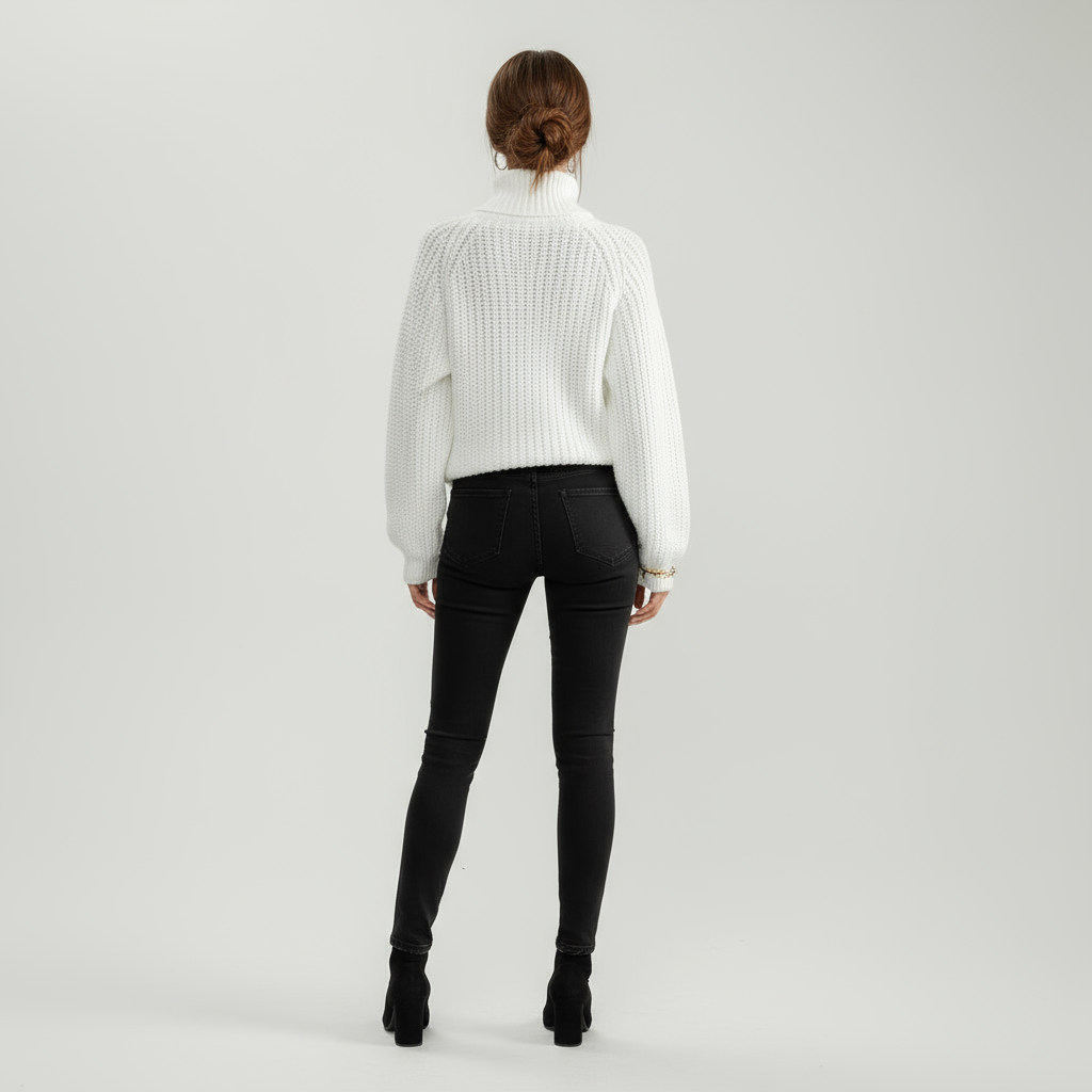 Valora | Wollpullover Puffärmel