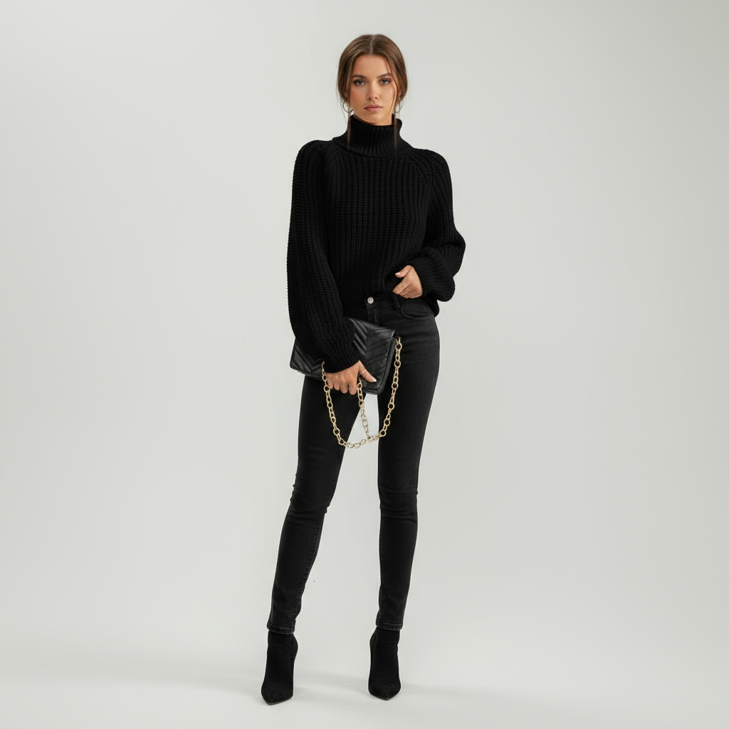 Valora | Wollpullover Puffärmel