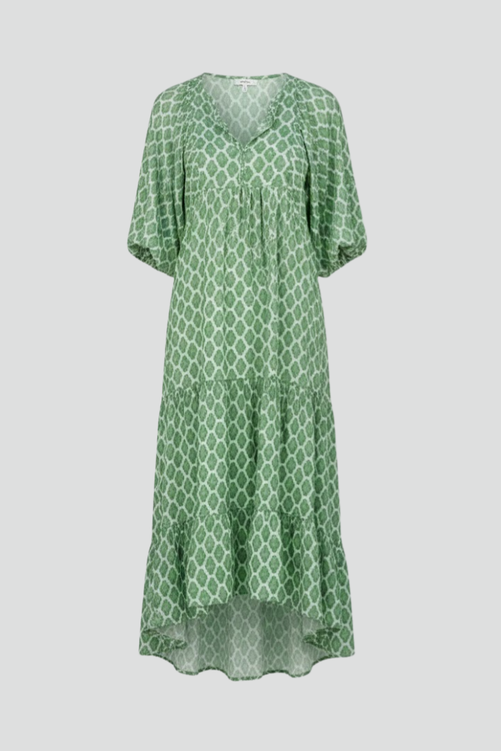 Vaenya | Gestuftes Maxikleid