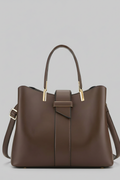 Velyra Crossbody-Tasche Detailansicht mit Struktur-Griffen | Saliénne