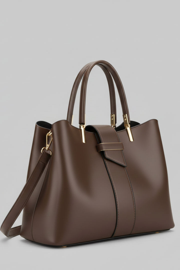 Velyra Crossbody-Schultertasche Innenansicht mit Reißverschluss | Saliénne