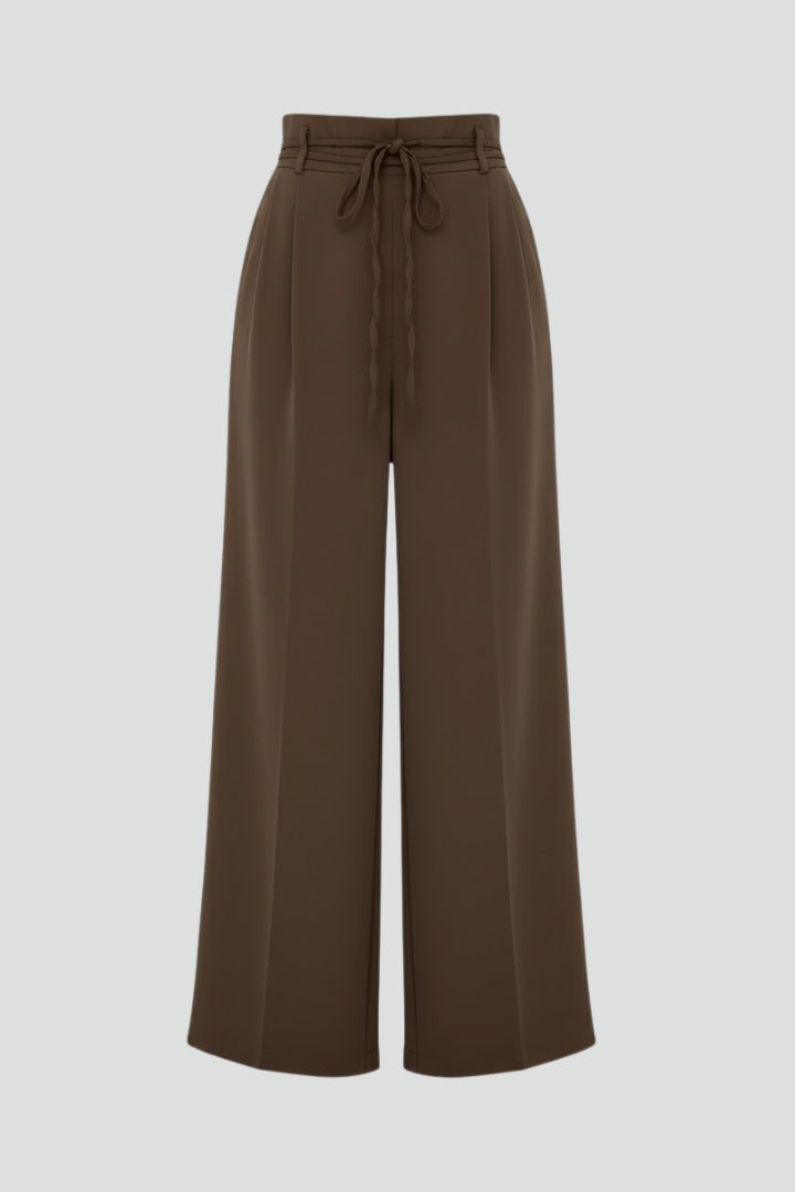 Vionne | Weite Hose mit Gürtel