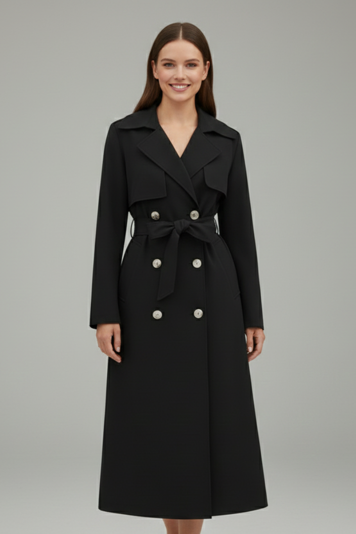 Andrea | Eleganter Langmantel