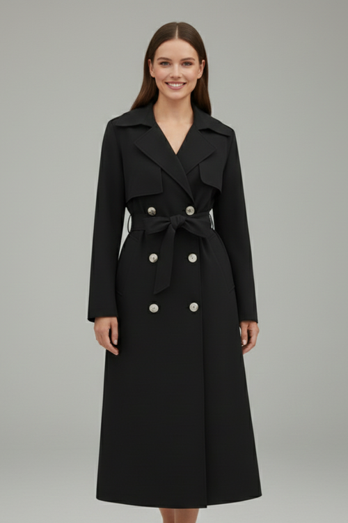 Andrea | Eleganter Langmantel