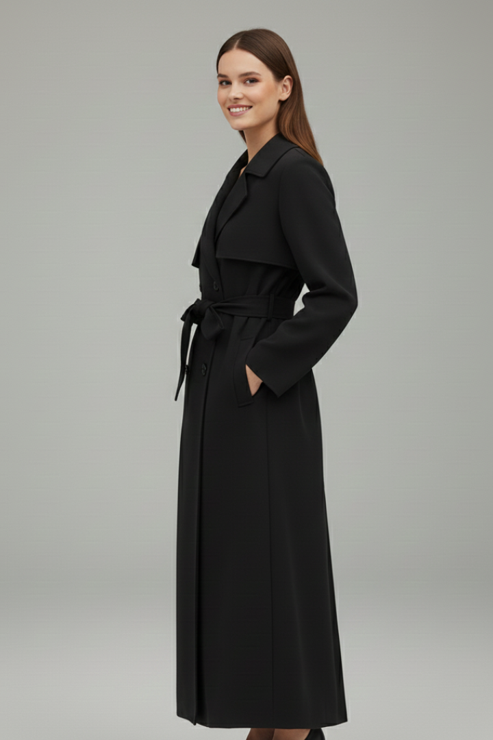 Andrea | Eleganter Langmantel