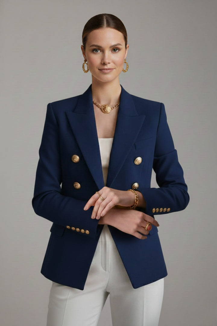 Zoe | Blazer mit Goldknöpfen