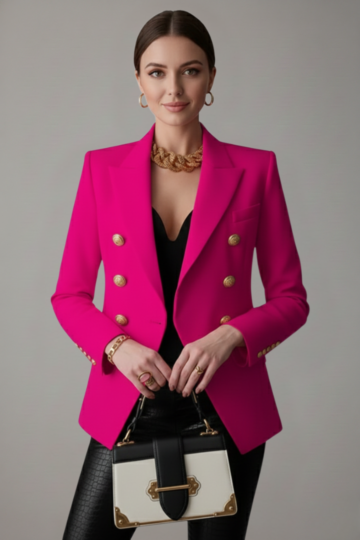 Zoe | Blazer mit Goldknöpfen