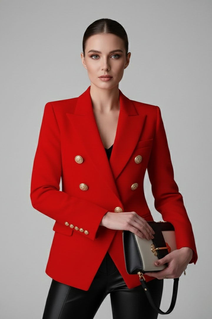 Zoe | Blazer mit Goldknöpfen