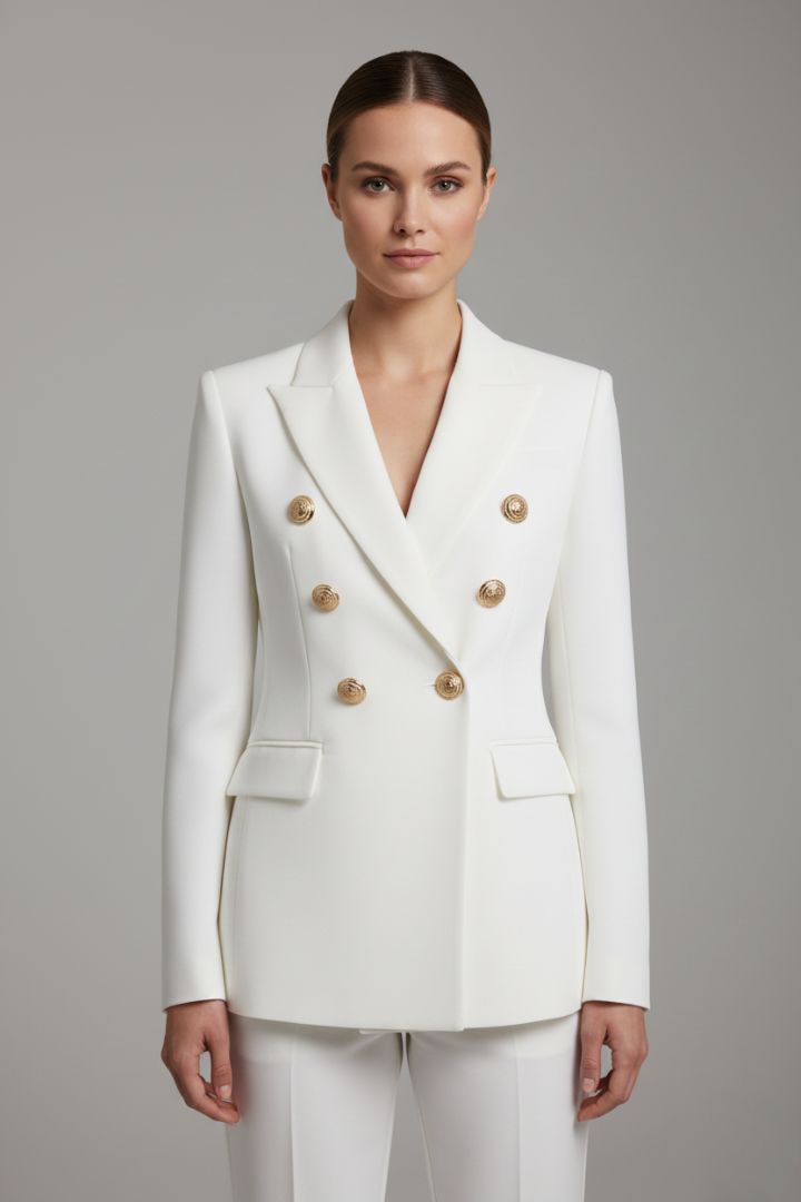 Zoe | Blazer mit Goldknöpfen