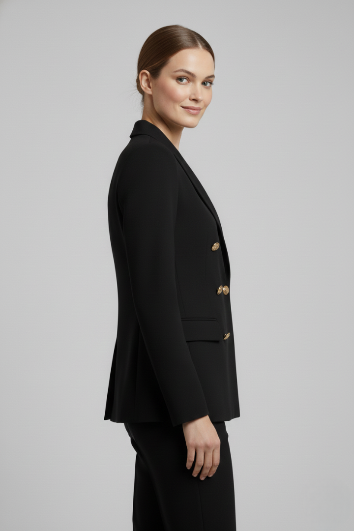 Zoe | Blazer mit Goldknöpfen